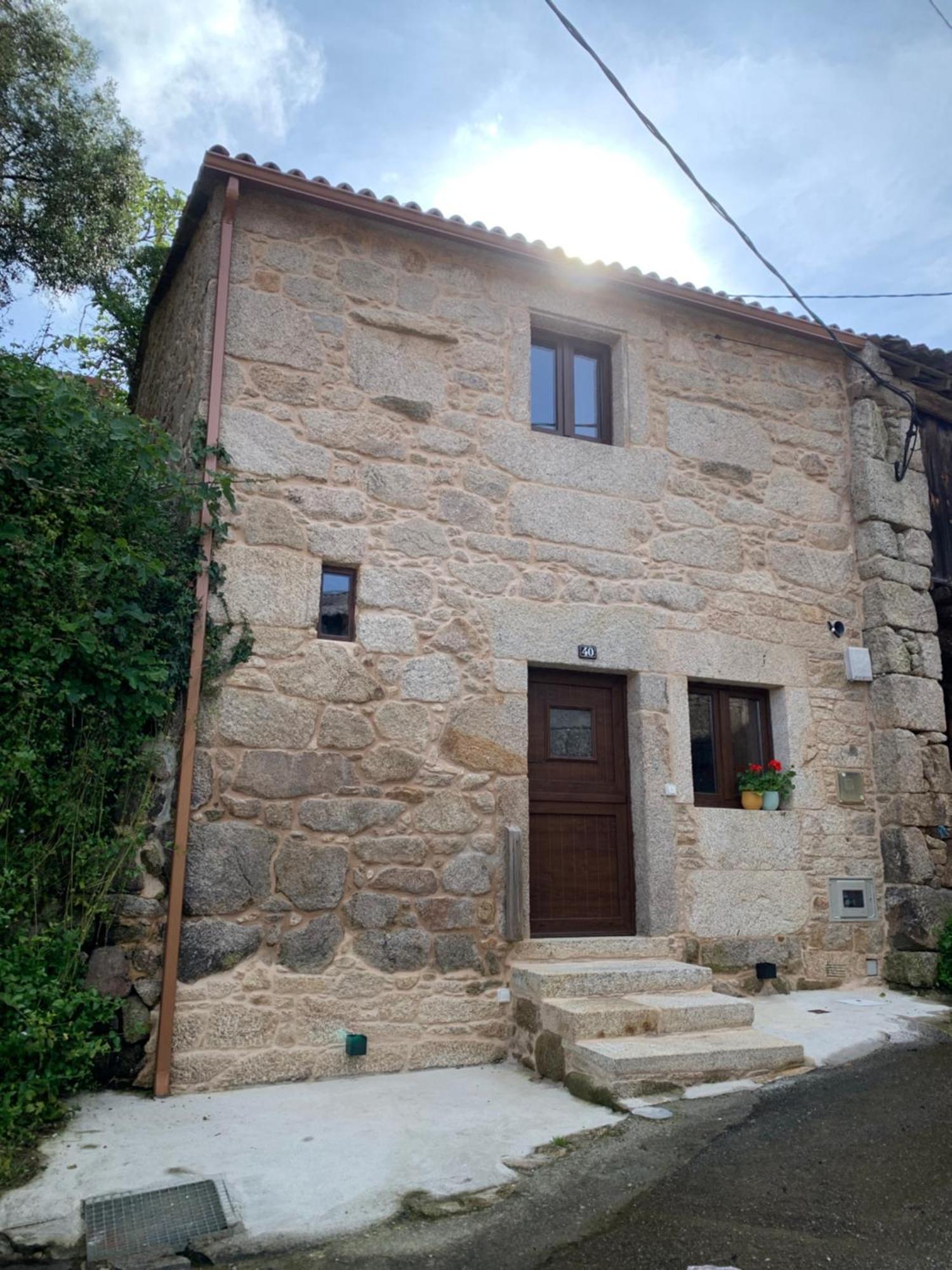 Casa A Pracina, Playa De Soesto Villa Laxe Exterior foto
